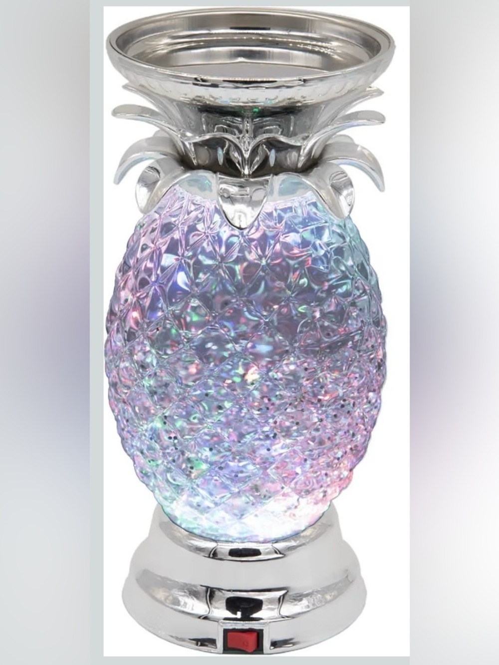 Pineapple color changing led lamp